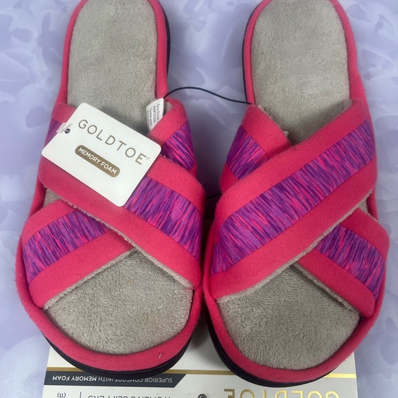 GoldToe - memory foam slippers women’s - Picture 2 of 6